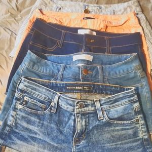 Ladies shorts bundle. Big star, gap, sizes range from 5-7.